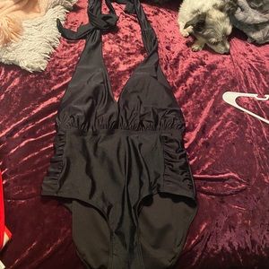 Black bathing suit